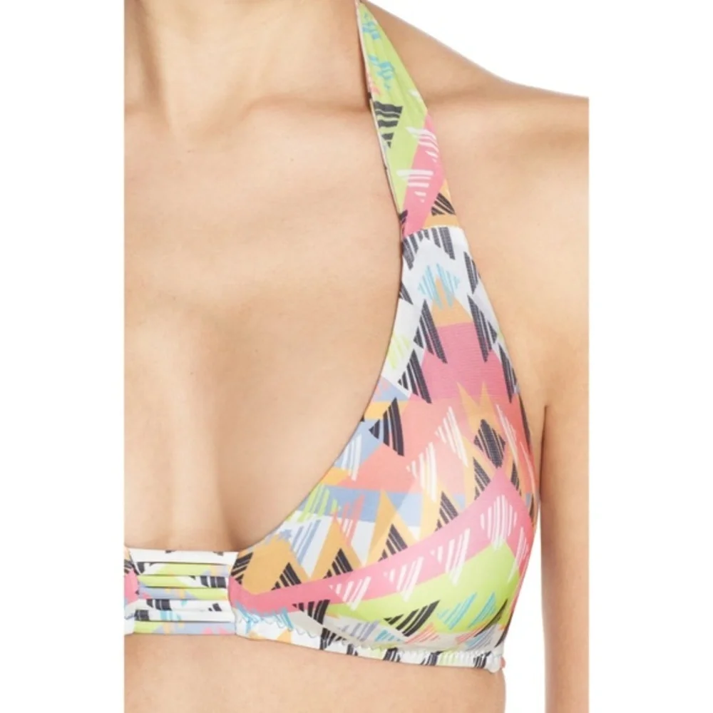 NWT Nordstrom Becca Cayenne Halter Bikini Top